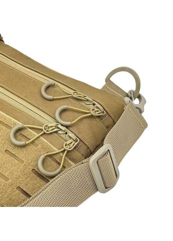 Мужская сумка через плечо, RoKit Coyote M с патч панелью, Мужская сумка через плечо под патчи. HardKIT 9377272-НК (370025312)