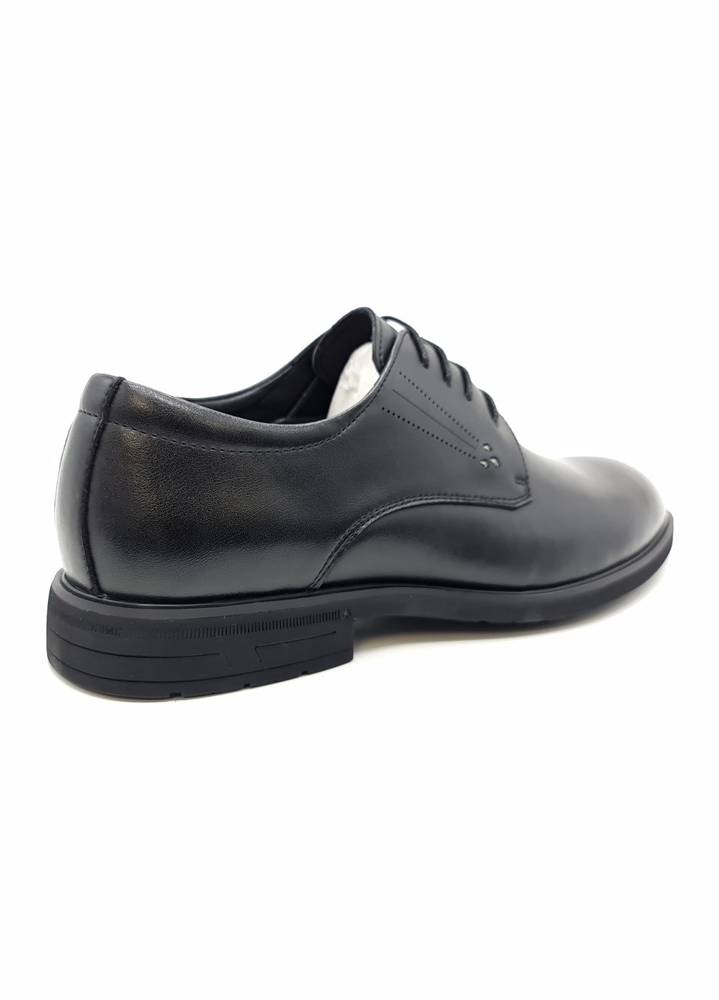 Черные чоловічі туфлі чорні шкіряні ya-11-12 29 см (р) Yalasou