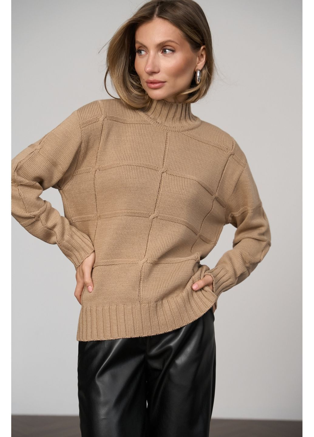Кофейный свитер 2804 Triko Bakh