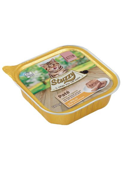 Паштет для котят Chicken for Kitten курица 100 г (8005852602015) Stuzzy (364786487)
