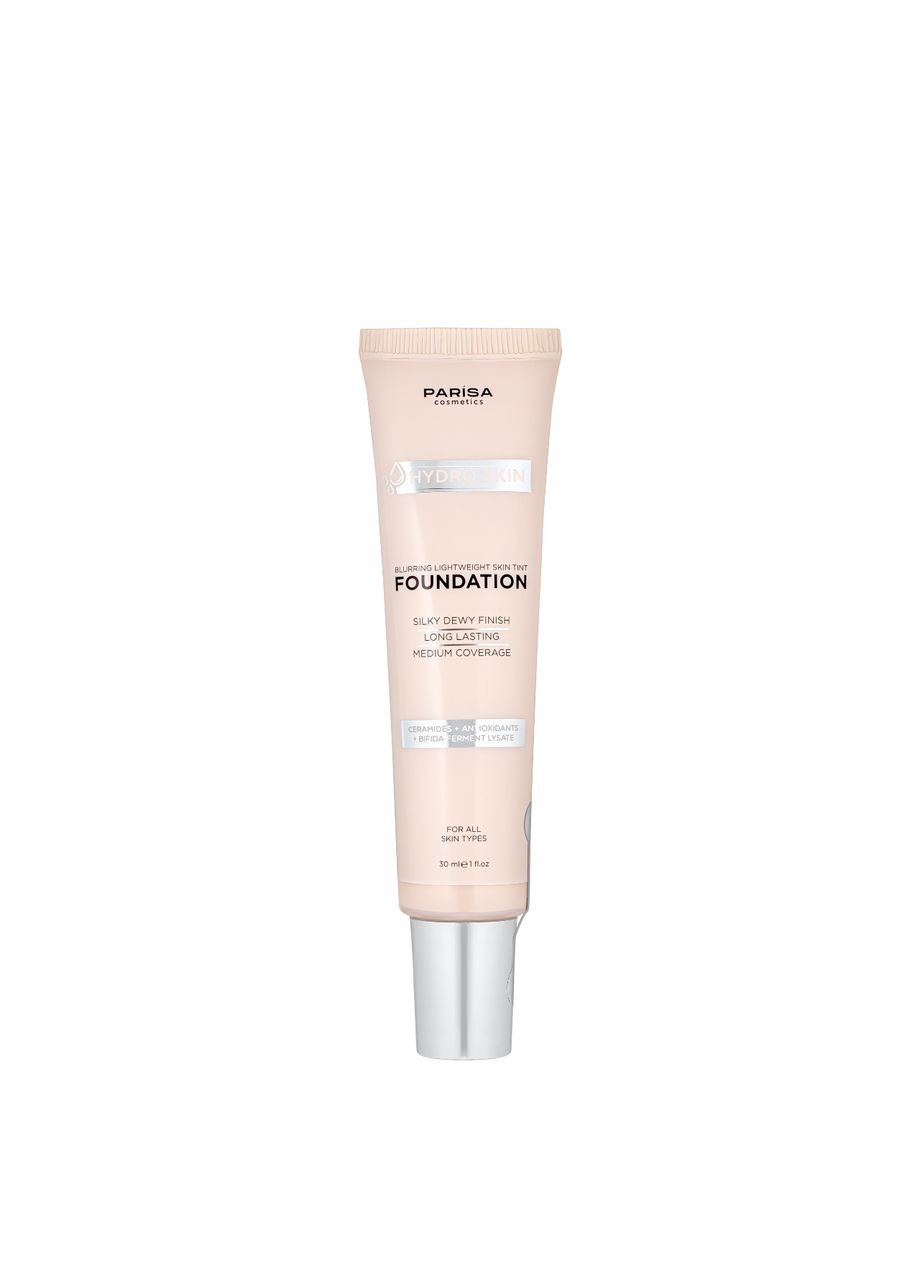 Тональна основа тинт для обличчя Hydro Skin Tint Foundation (PHF-06), 04 Soft tan Пісочна Parisa Cosmetics (325268884)