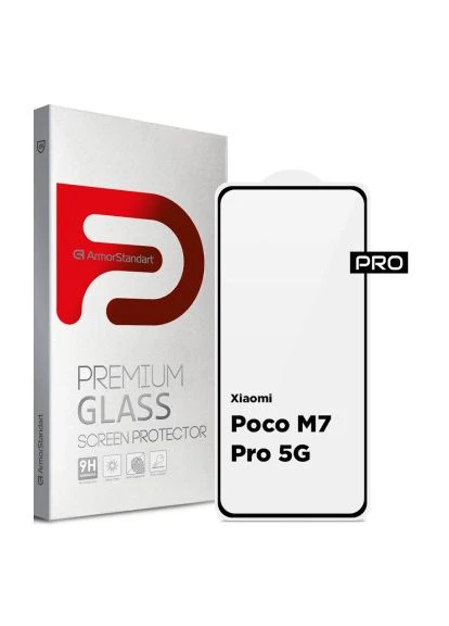 Скло захисне Pro Xiaomi Poco M7 Pro 5G Black (ARM83140) ArmorStandart (396668579)