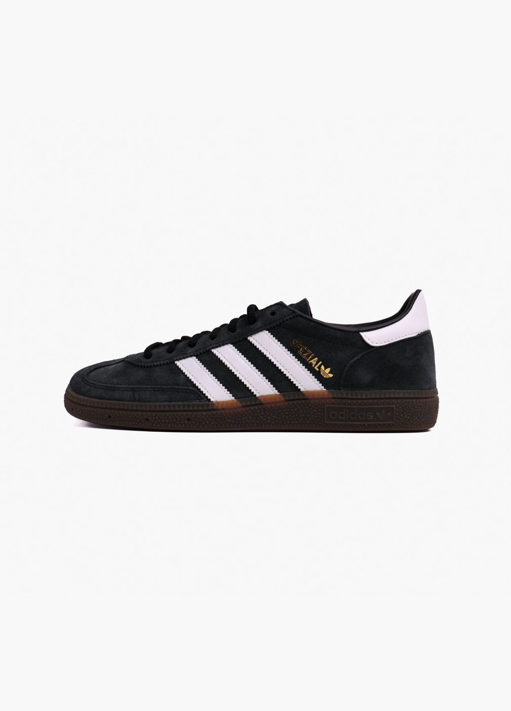 Чорні кросівки чоловічі handball spezial black db3021 adidas