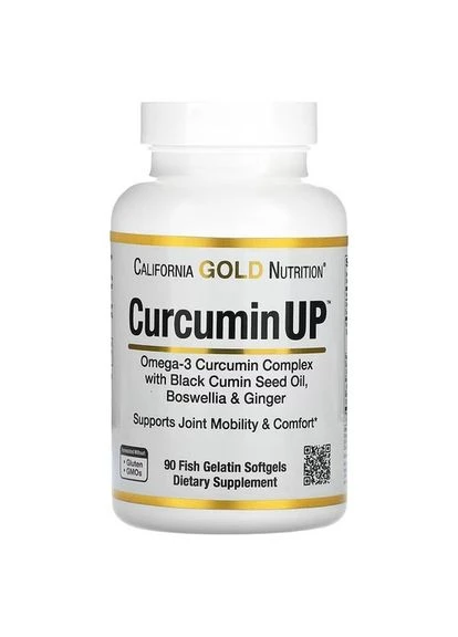CurcuminUP 90 капсул California Gold Nutrition (387023576)
