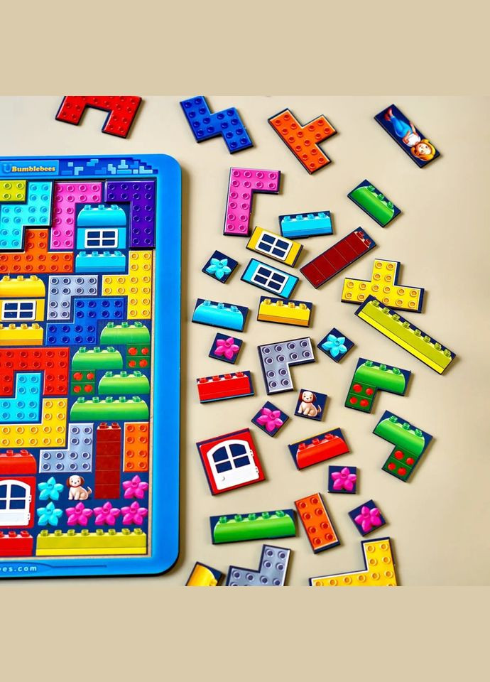 Развивающая игра Тетрис "Конструктор" (ПСД161) PSD161 Ubumblebees (343744461)