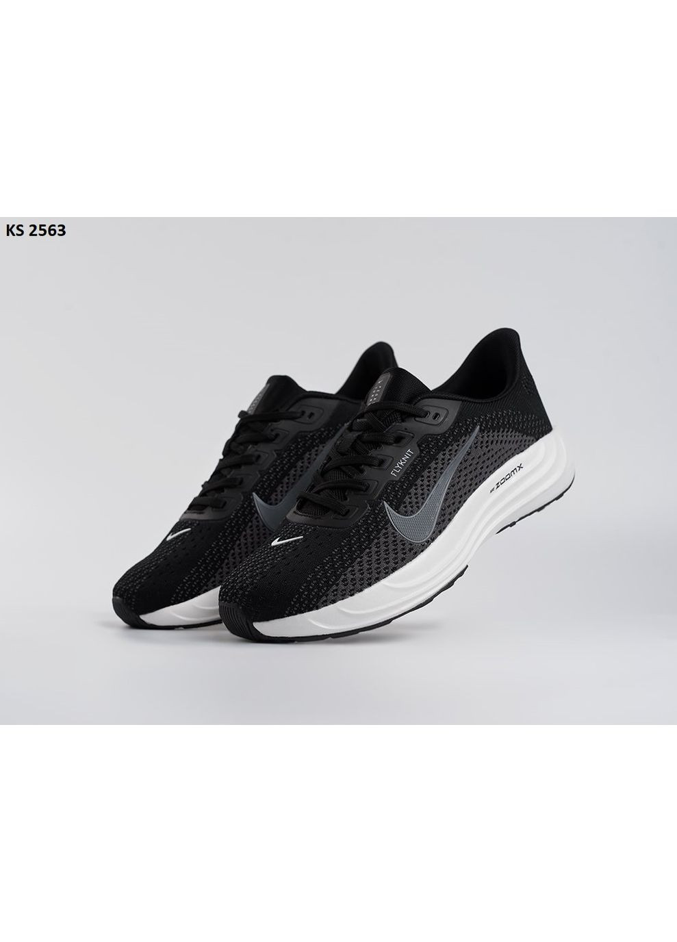КРОСІВКИ ЖІНОЧІ NIKE PEGASUS PLUS BLACK WHITE НАЙК ПЕГАСУС No Brand чорні демісезони (367175037)