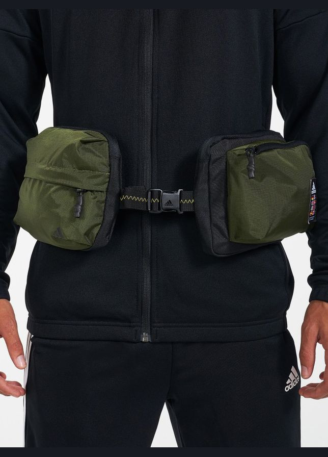 Поясна сумка на пояс плече бананка adidas explorer primegreen waist bag (278643951)
