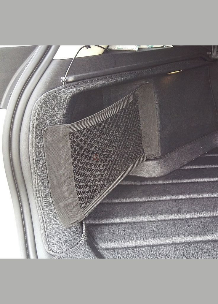 Сетка карман в багажник автомобиля на липучке 30 х 25 см (43435224) Bodasan (317297181)
