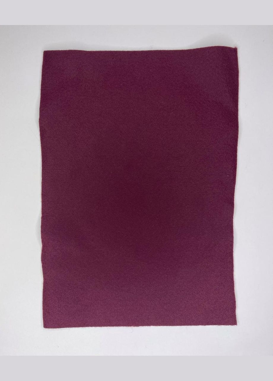 Фетр листовий Felt Мякий Сливовий Аркуш А4 20 см х 30 см 1.3 мм Тайвань Royal (315762750)