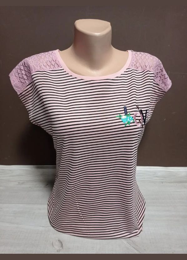 Мужская футболка туника Дача Смужка No Brand Футболка (322167011)