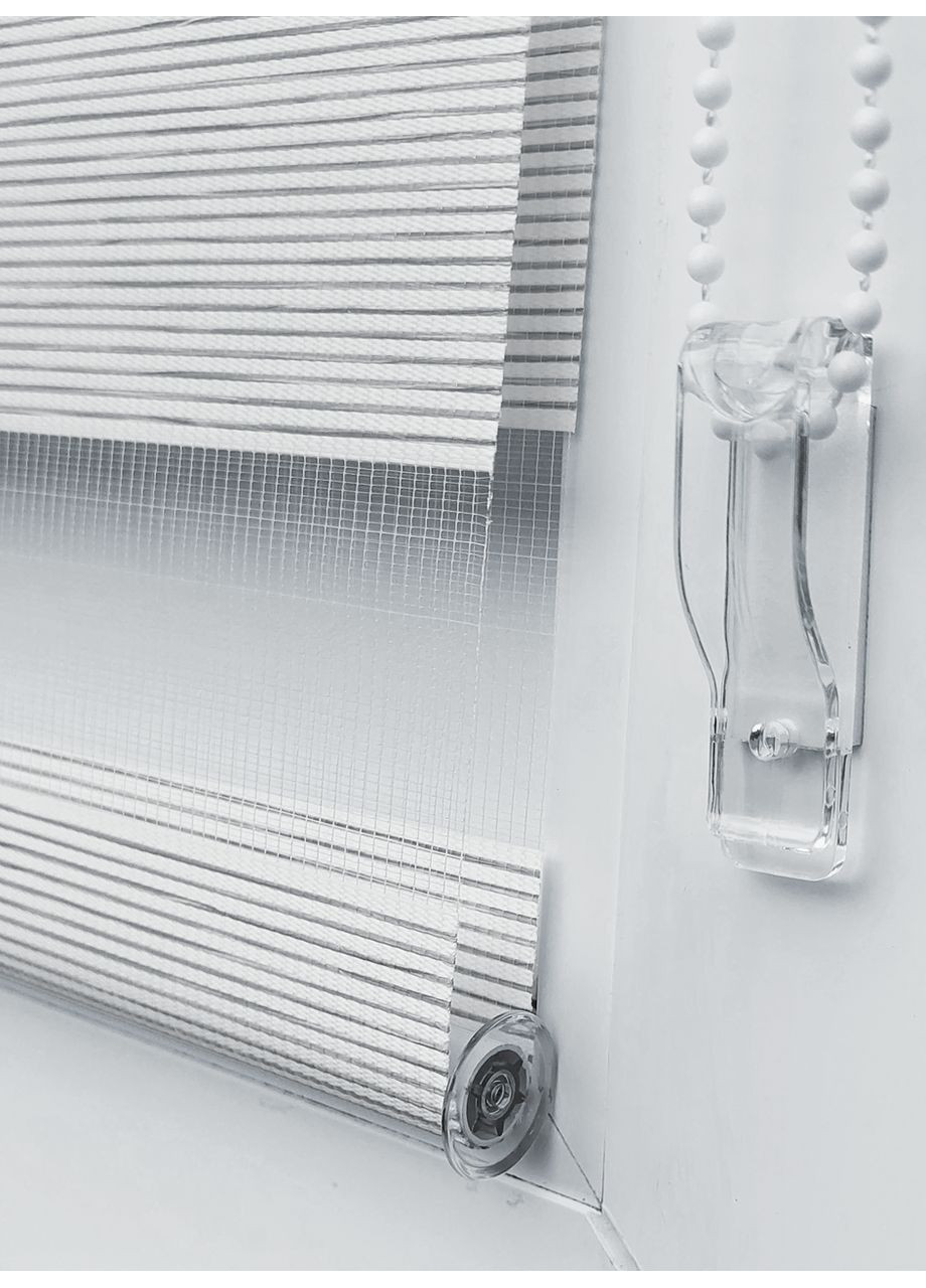 День-ночь 104*170 см Премиум серо-белый Bigimot (364972112)