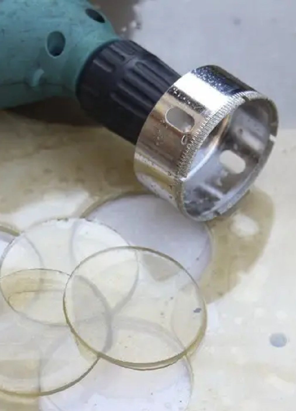 Набор комплект кольцевых корончатых сверл пил с алмазным напылением для просверливания отверстий 10 штук (476859-Prob) Unbranded (292111611)