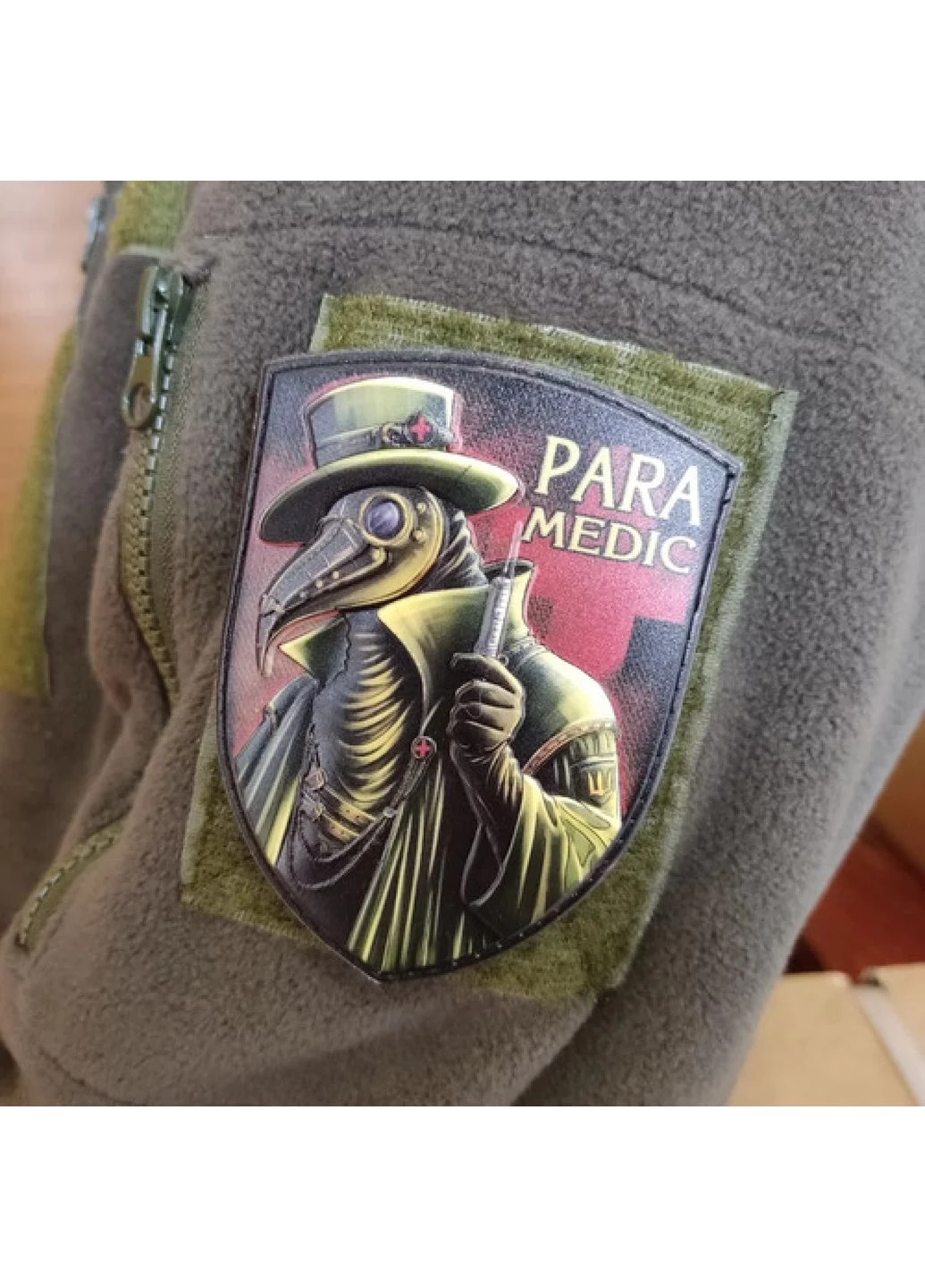 Шеврон Чумний лікар Para Medic об'ємний Dobroznak (382553326)