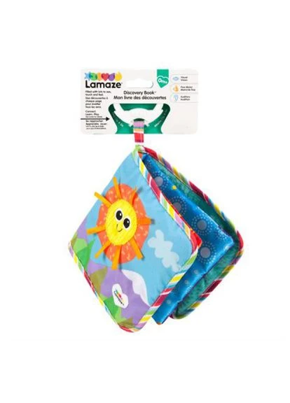 Игрушка на коляску Первые открытия с пищалкой (L27126) Lamaze Перші відкриття з пискавкою (401740011)
