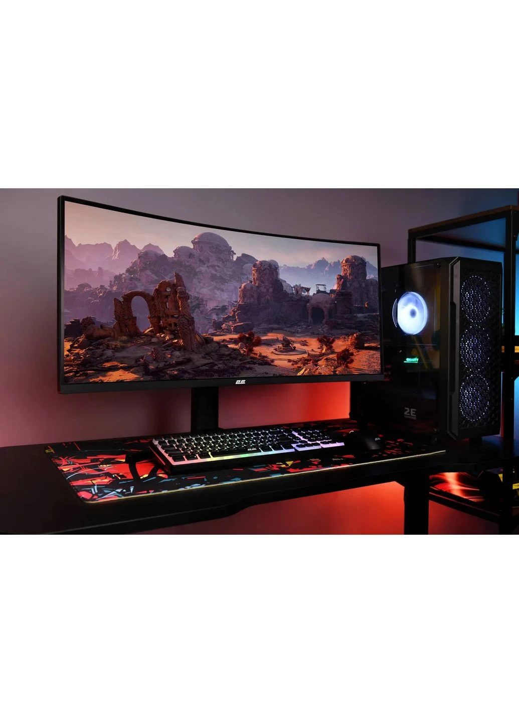 Монитор 34" G3424B 2xHDMI, DP, VA, 3440x1440, 180Hz, 1ms, NTSC 85%, ИЗГНУТЫЙ, FreeSync, HAS 2E Gaming (393483989)