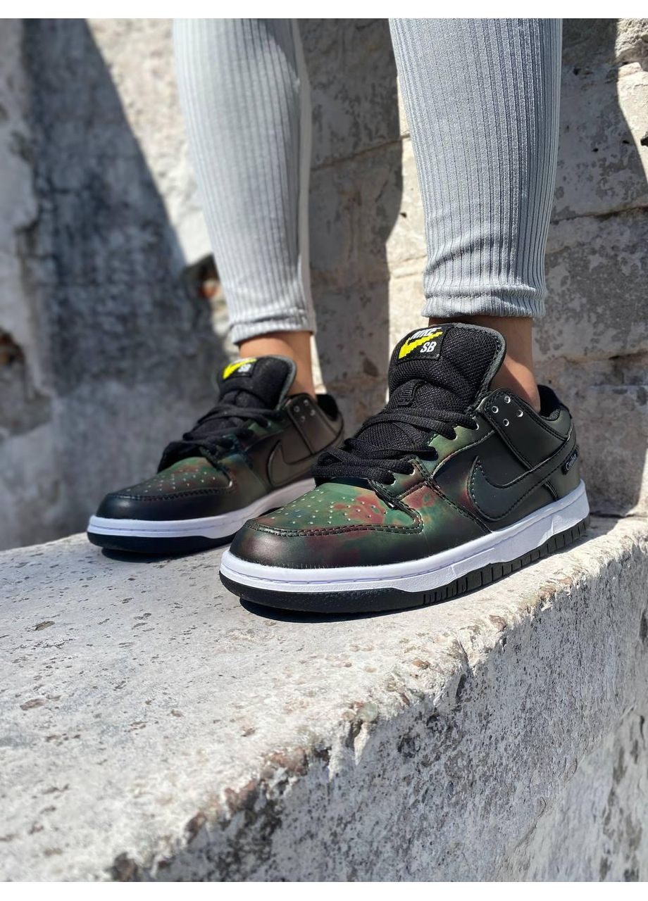 КРОССОВКИ ЖЕНСКИЕ NIKE SB DUNK LOW CIVILIST НАЙК СБ ДАНК No Brand белые демисезоны (367167560)