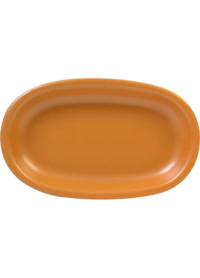 Блюдо овальна Терракота 24-237-031 22х15х3 см Keramia (347229116)