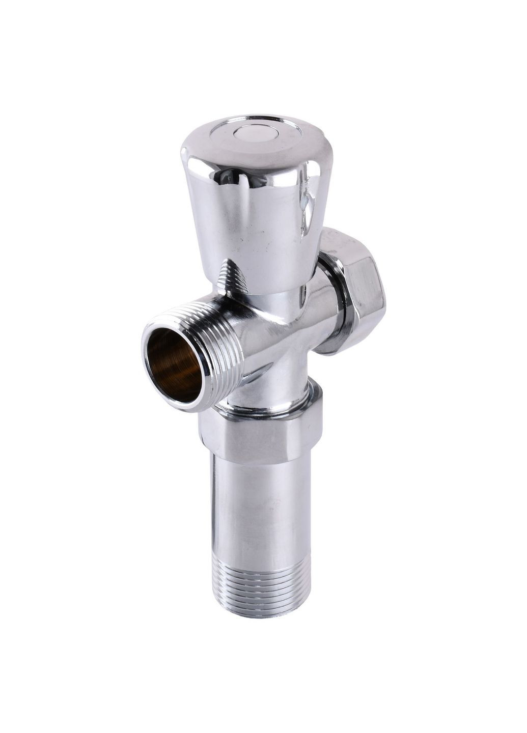 Кран вентильный для стиральной машины 3/4”x3/4”x3/4” с удлинителем A7250 SELBA (335425913)