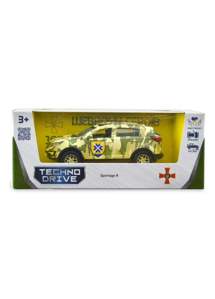 Автомодель серії "Шеврони Героїв" Kia Sportage R "56 ОМПБр" 250362M TechnoDrive (302067353)