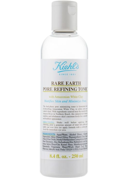 Тоник с амазонской глиной для матирования и сужения пор Rare Earth Pore Refining Tonic 250ml. Kiehl's (368664283)