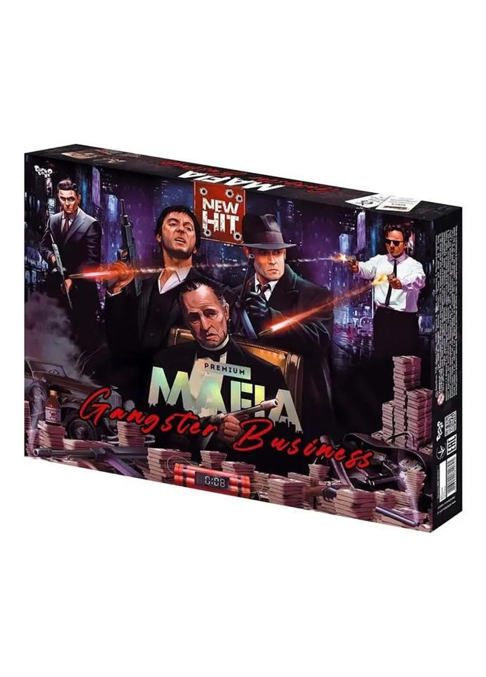 Настільна економічна гра "MAFIA. Gangster Business. Premium" MAF-03-01U українською мовою No Brand (330610082)