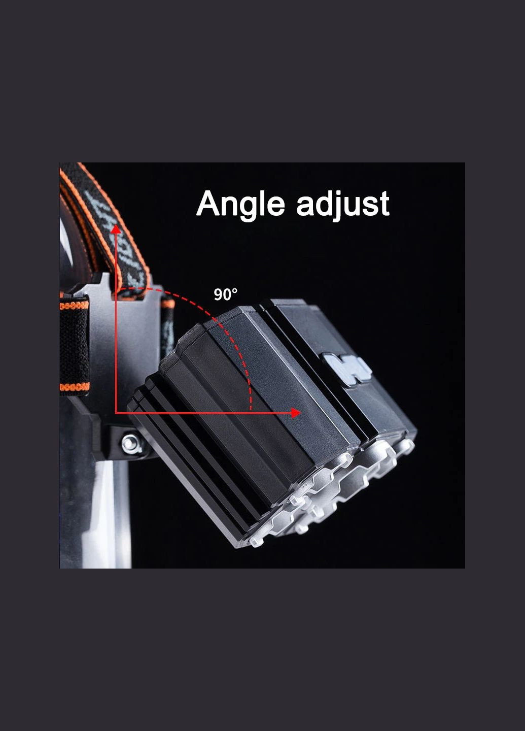 Налобный перезаряжаемый фонарь 5 LED F-T21 MJX (297707772)
