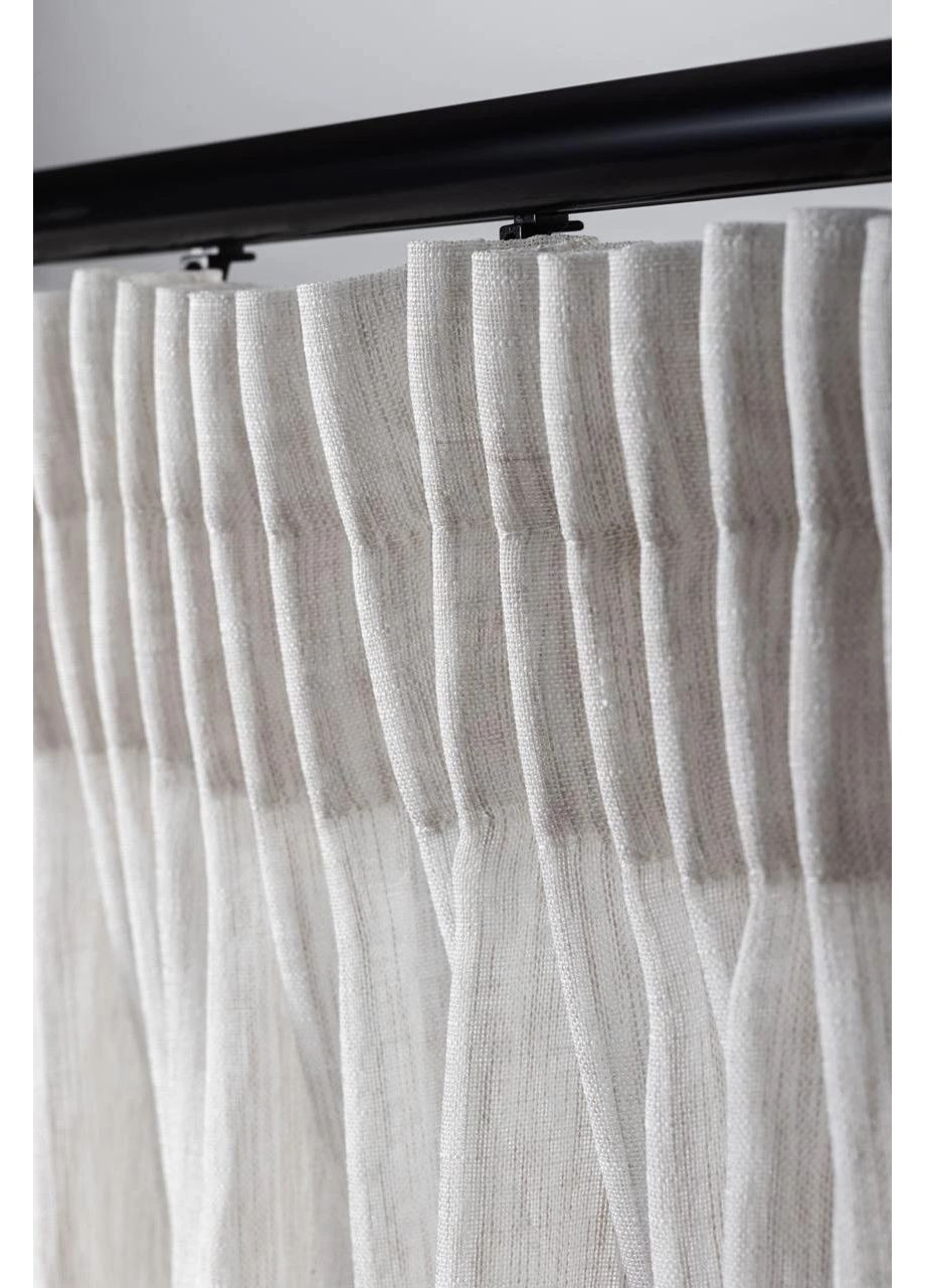 Льняная тюль 2м х от 2,5м до 3м HYGG (370598660)