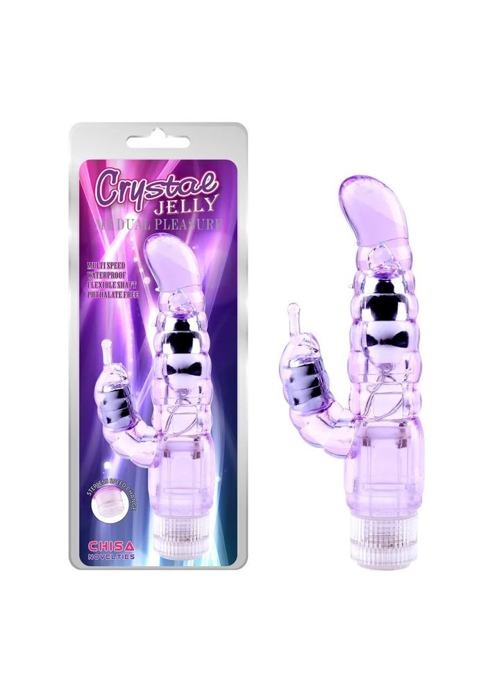 Вибратор-кролик Crystal Jellie Pleaser Chisa (303888686)