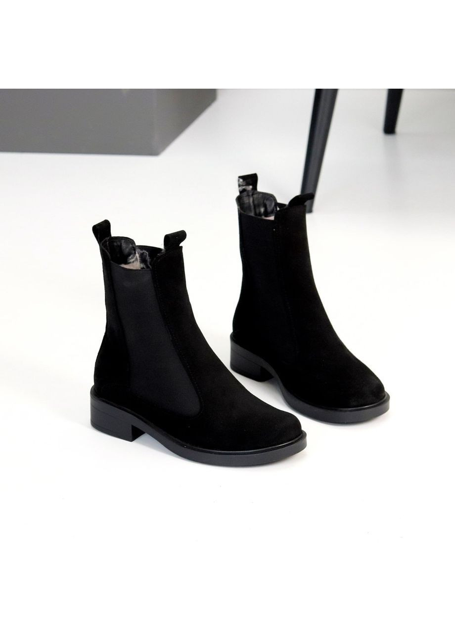 Зимние зимние ботинки tori Helen из натуральной замши