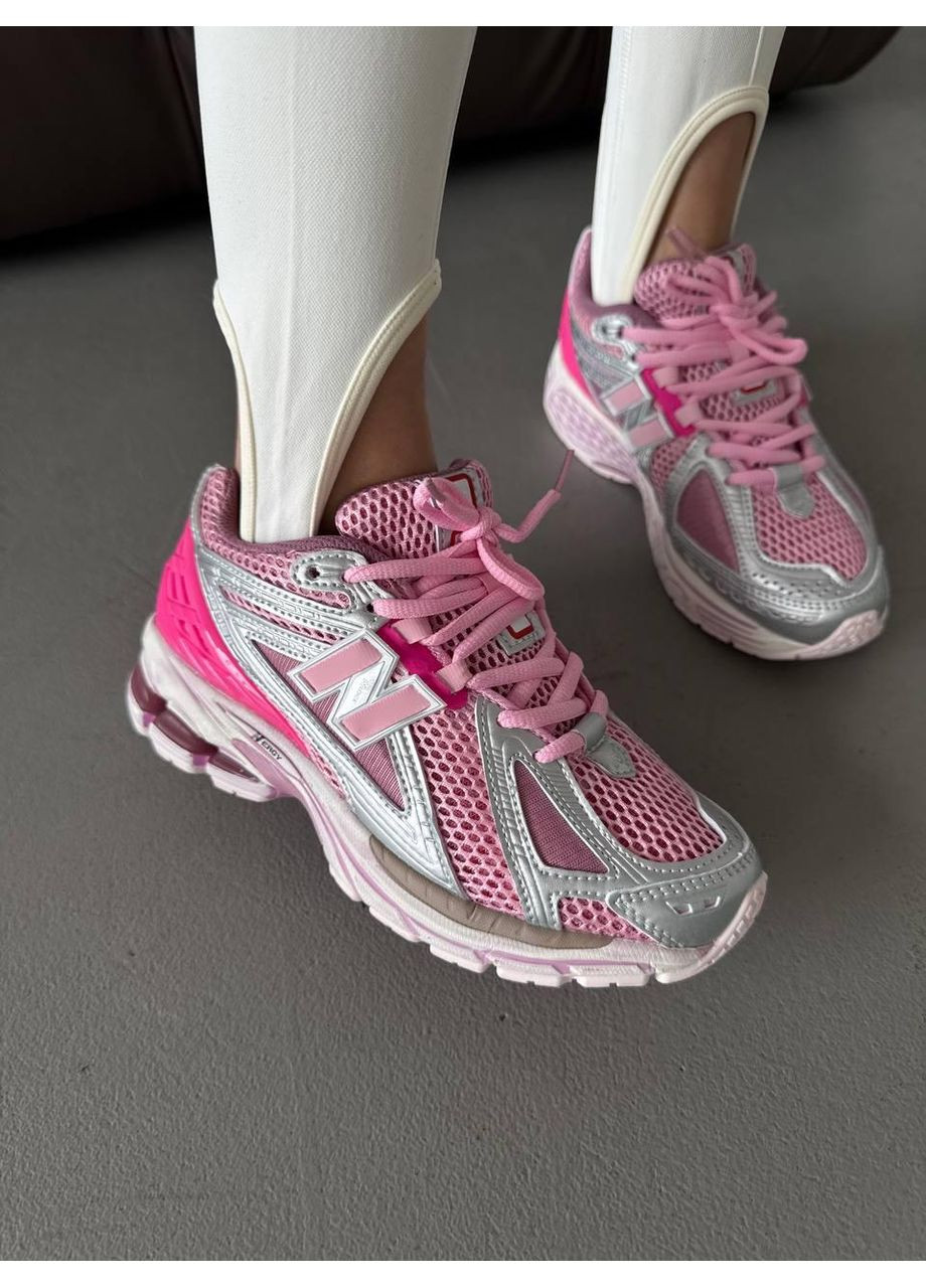 Розовые демисезонные кроссовки мужские new balance 1906r pink silver нью беланс 1906r No Brand