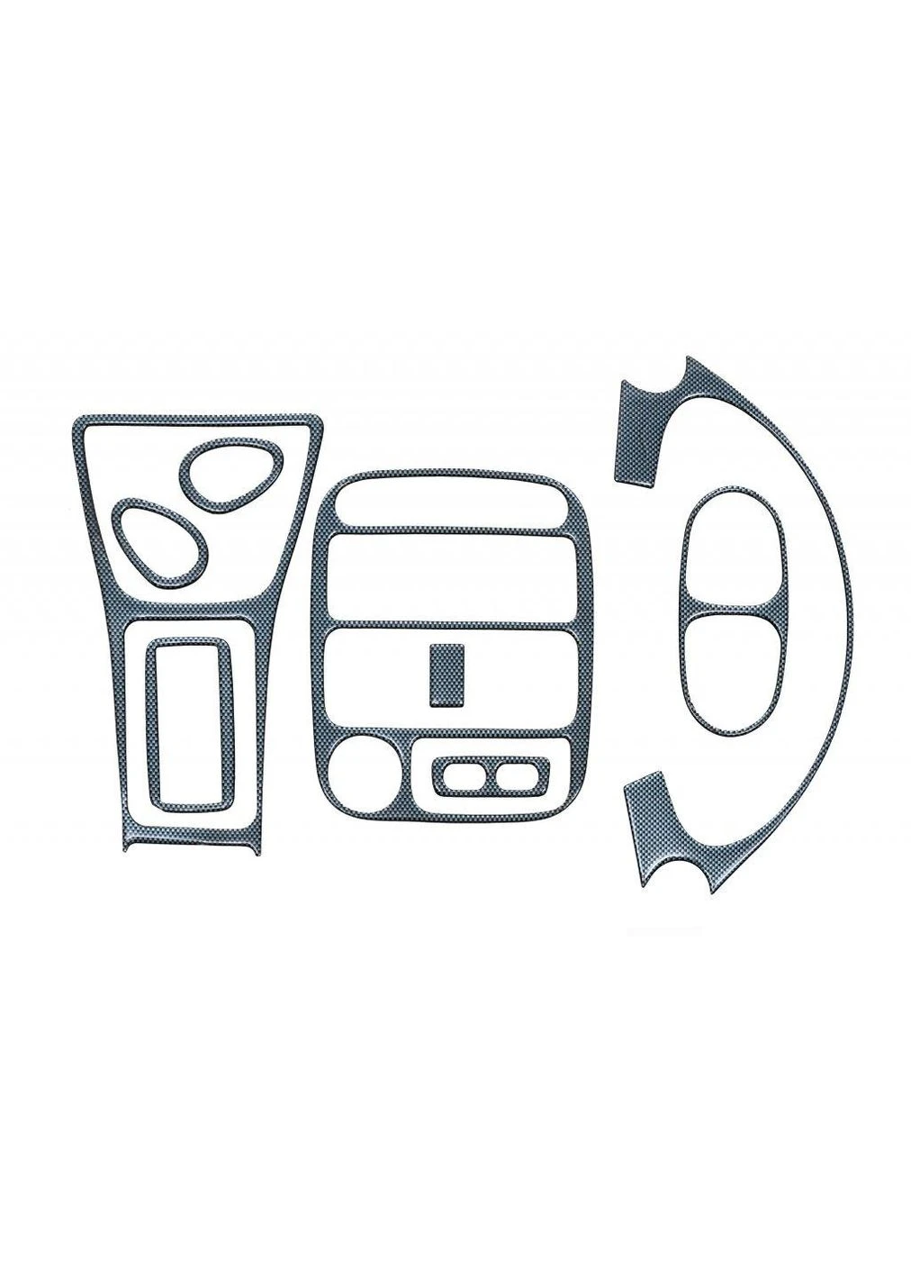 Накладки на панель Карбон для Hyundai Accent 1994-1999 гг Meric (390720777)