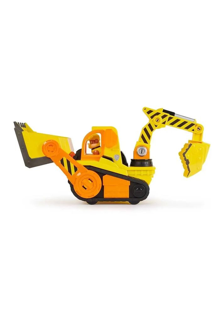 Щенячий патруль Кремез и команда Бульдозер и фигурка Кремеза Делюкс Paw Patrol Rubble & Crew Rubble’s Bulldozer Spin Master (365251666)