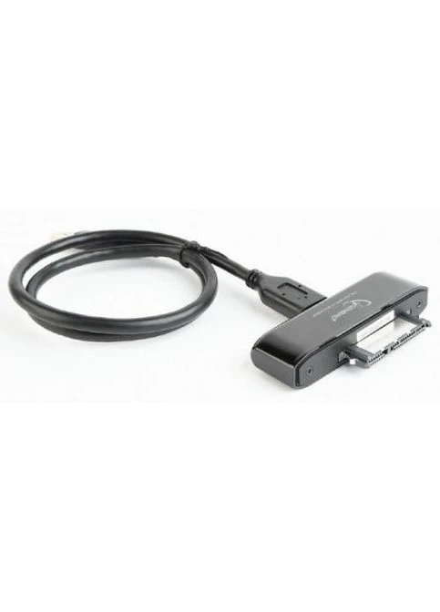 Адаптер USB, чорний, USB 3.0 - SATA, 1 м, чіпсет JMS578 (AUS3-02) Cablexpert (388773430)