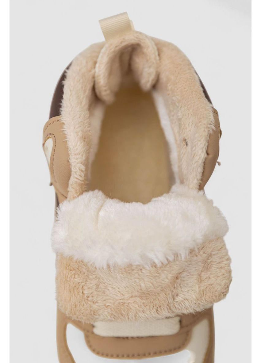 Кроссовки женские зимние на меху Sport Line коричневые зима (367179825)