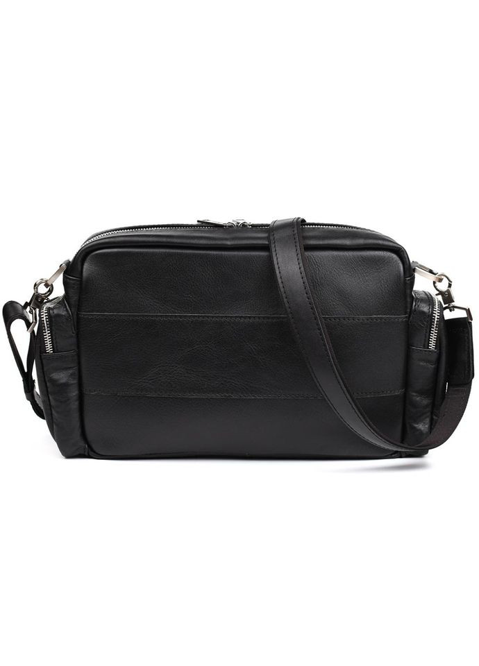 Сумка чоловіча через плече чорна шкіра наппа GA-3941-4lx TARWA (316579883)