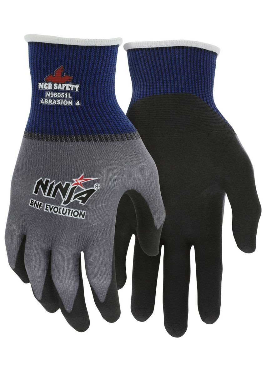 Рабочие перчатки Touchscreen BNF Ninja Evolution ECO с NFT Palm-SM (размер XS) MCR Safety (293153789)