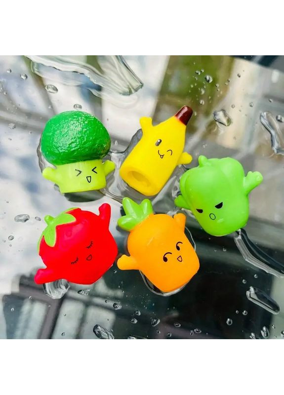 Игровой набор Пальчиковый театр овощи/фрукты 5 штук Baby Team (365721877)