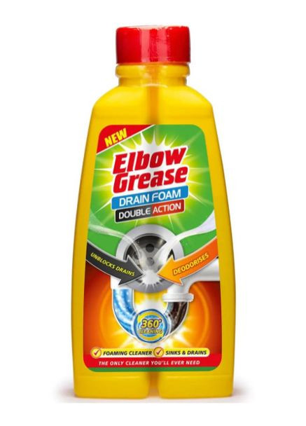 Піна для прочистки труб Double Action Drain Foamer 500 мл Elbow Grease (364489727)