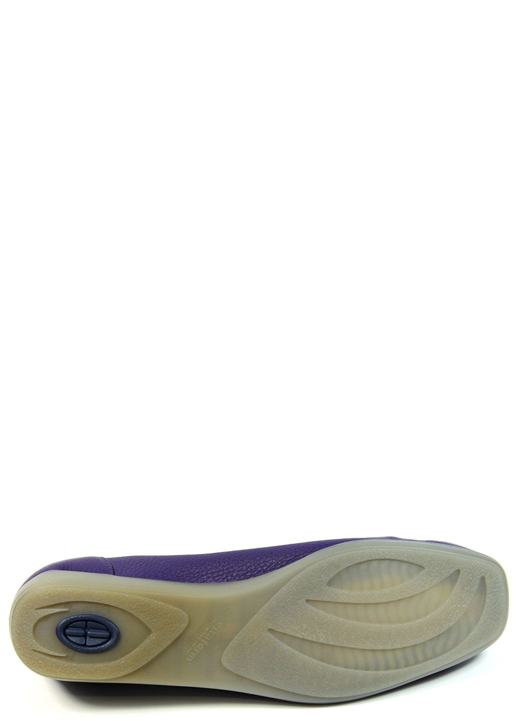 Жіночі жіночі балетки vitaform | пурпурні однотонні натуральна шкіра (319171568)