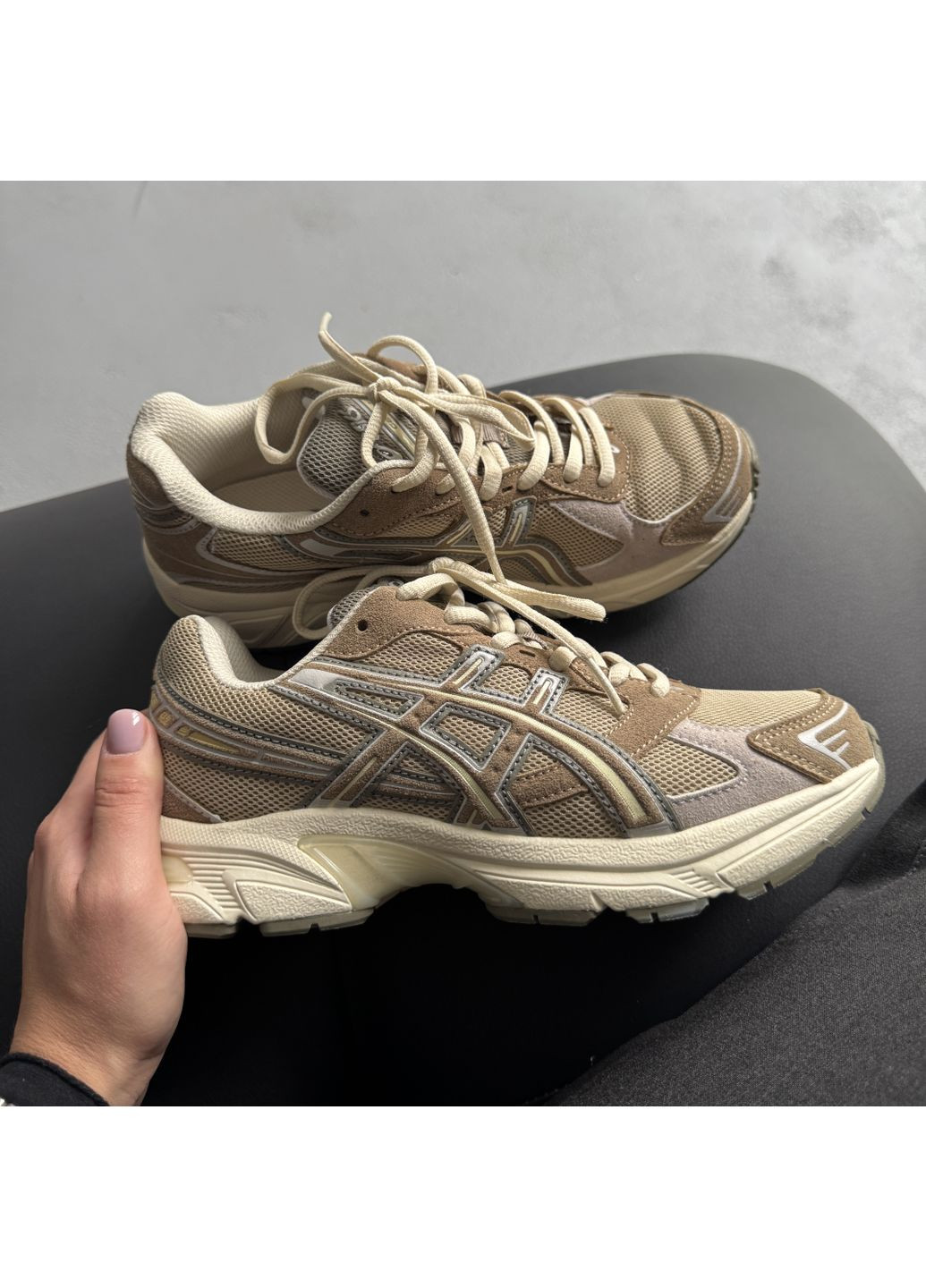 Кросівки жіночі та чоловічі Asics Gel-1130 Brown Beige | Асікс Гель-1149 коричневі демісезони (372795548)