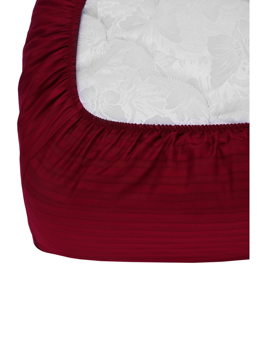 Простынь на резинке страйп-сатин Bordo 200х200 (GDSSBSHEETF200200) Good-Dream (321966240)