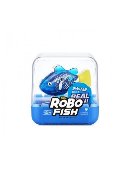 Інтерактивна іграшка Robo Alive S3 Роборибка (синя) Pets & Robo Alive (290110742)