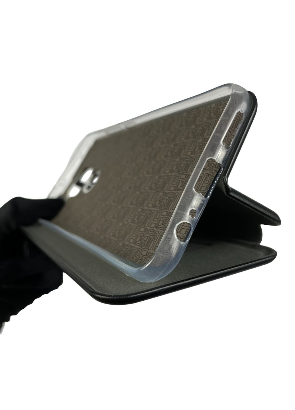 Чехол-книжка для Redmi Note 9 с подставкой на сяоми редми нот 9 чёрная gd1 Xiaomi (366020520)