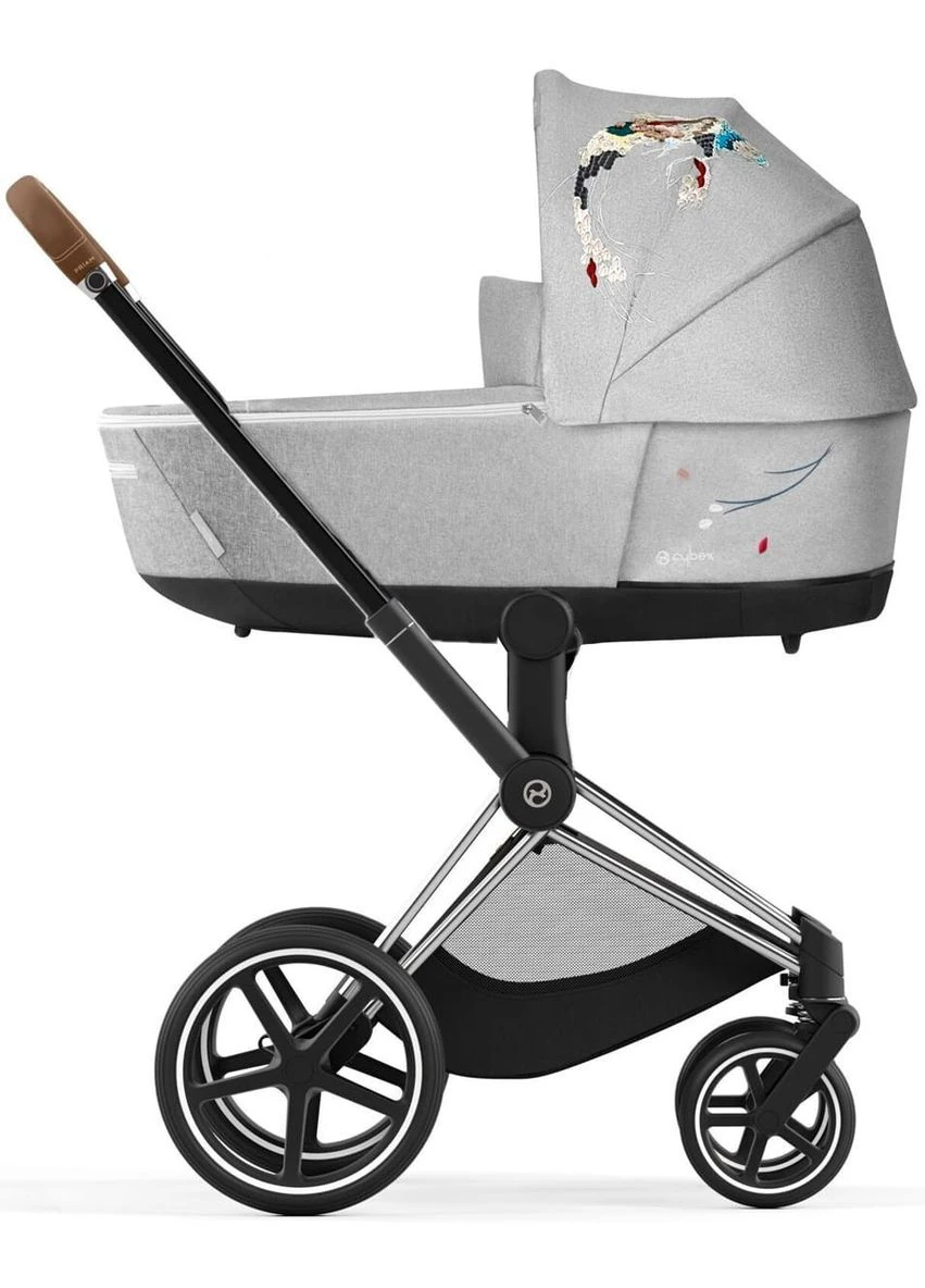 Коляска для новонароджених Priam 4.0 Fashion Edition Koi шасі Chrome Brown Cybex (363257956)