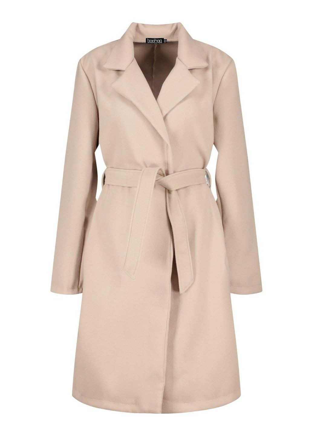 Бежеве демісезонне Пальто Boohoo