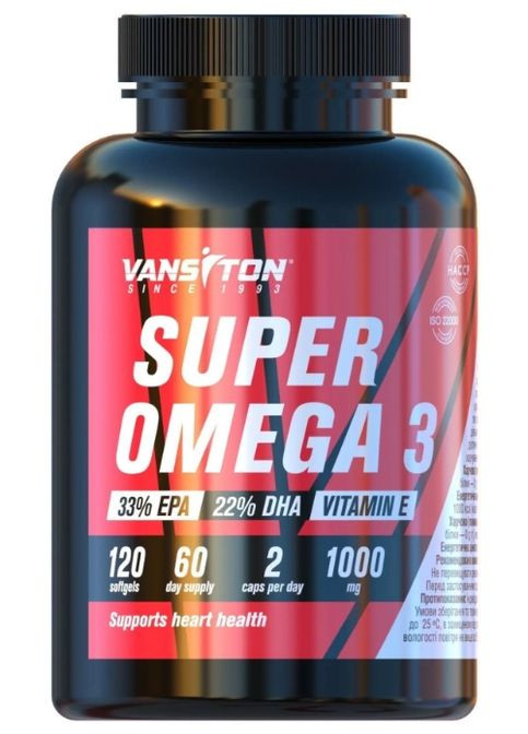 Super Omega 3 120 Caps Vansiton (315518924)