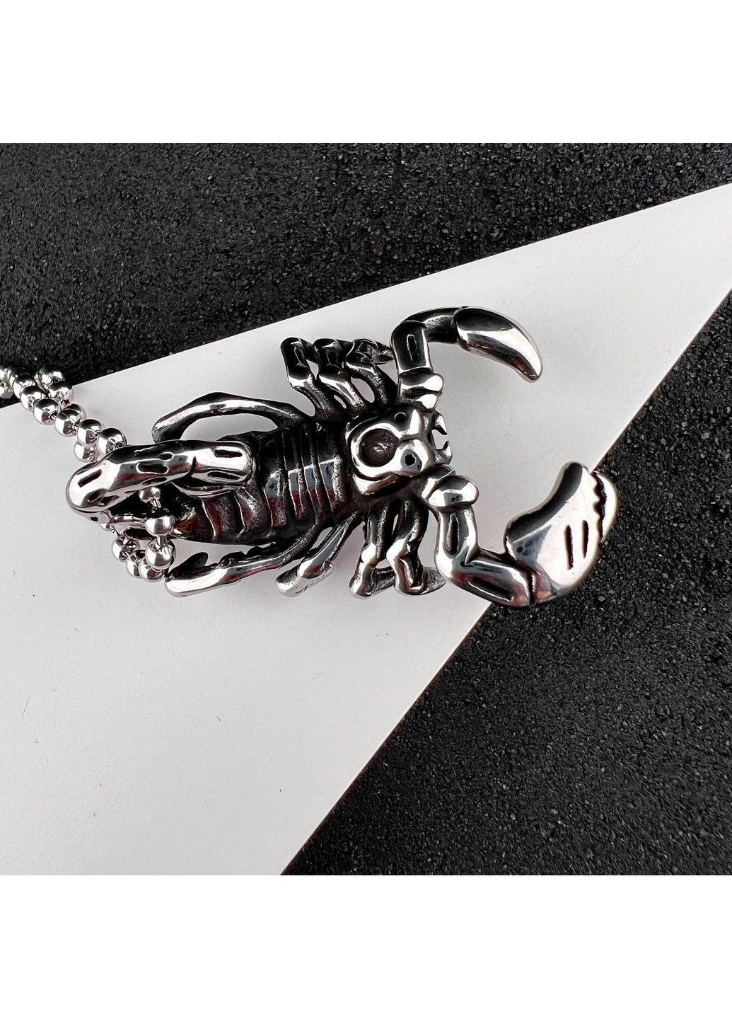 Готичний панк кулон скорпіон з медичної сталі PS-006 No Brand (299340155)