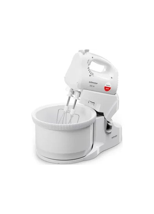 Міксер з оберт чашою 550Вт/5 нас/турбо/білий Zelmotor (360402858)