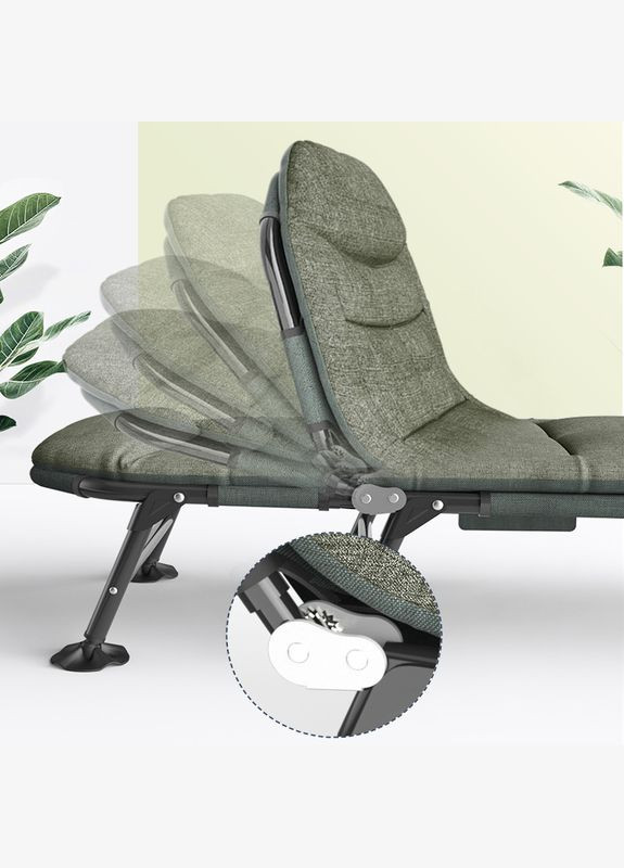 Раскладная кровать шезлонг FB-S17+ матрас и подушка WCG (346532258)