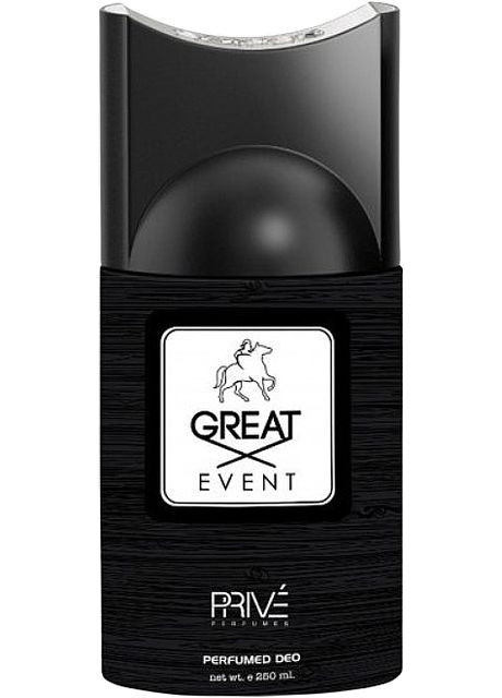 Парфумований дезодорант Great Event 250ml (1103047-138609) Prive Parfums (368622915)